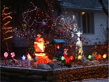 A photo tour of some of Saskatoon's homes decked out in lights and decorations ready for the Christmas season, November 30, 2016.