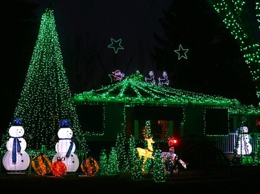 A photo tour of some of Saskatoon's homes decked out in lights and decorations ready for the Christmas season, November 30, 2016.