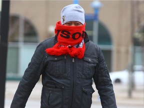 Environment Canada is predicting a high of -12 C during the day, with a wind chill of -32 C.