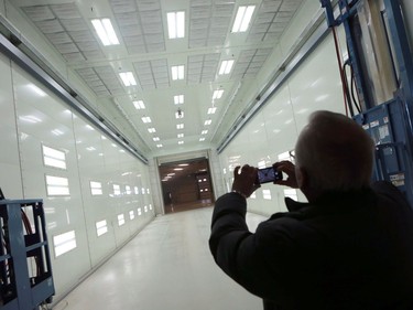 A tour of the new Civic Operations Centre in Saskatoon on December 13, 2016.