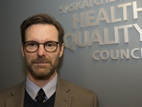 Gary Teare, CEO of the Saskatchewan Health Quality Council, Thursday, December 08, 2016.  (GREG PENDER/STAR PHOENIX)