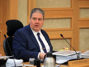 Randy Donauer in city hall council chambers for budget talks, Wednesday, November 30, 2016. (GREG PENDER/STAR PHOENIX)