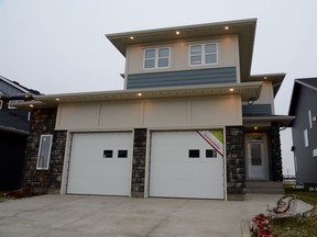 Streetscape Homes' entry into the Brighton Parade of Homes features a family-friendly two-storey home. With plenty of curb-appeal and an oversized two-car garage with pass through for RV storage, this home has plenty to offer a growing family. (Jennifer Jacoby-Smith/The StarPhoenix)