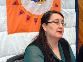 Black Lake First Nation Chief Coreen Sayazie