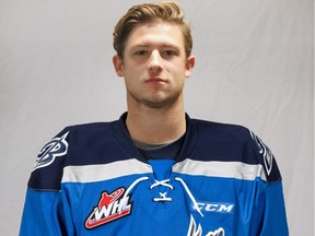 Cole Johnson has joined the Saskatoon Blades from the Swift Current Broncos