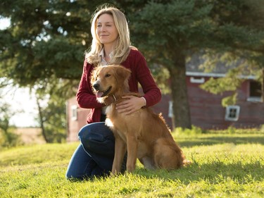 Juliet Rylance stars in "A Dog's Purpose."