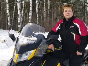 Karen Wudrich-Mattock will be taking part in her first Prairie Women on Snowmobiles ride at the end of January.