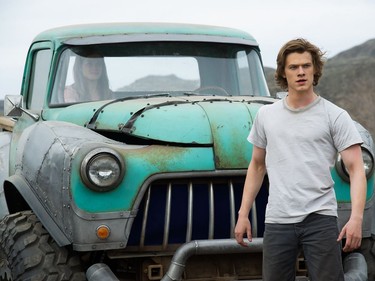 Jane Levy and Lucas Till star in "Monster Trucks."