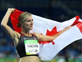 Humboldt's Brianne Theisen-Eaton, who won bronze at the 2016 Olympics, announced a joint retirement with husband Ashton Eaton Wednesday.