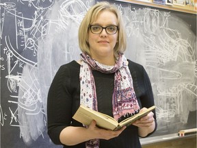 SuperDARN Canada director and U of S space physicist Kathryn McWilliams. File photo.