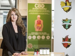 Kait Shane, director of patient care with the National Health Services' Calgary location, stands for a photograph during the opening of National Health Services Saskatoon in Saskatoon, SK on Friday, Jan. 20, 2017.