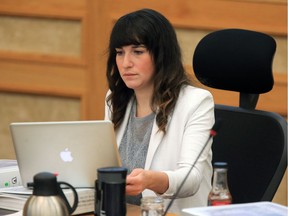 Saskatoon city council endorsed messages condemning a mass shooting in a Quebec City mosque and supporting those affected by a travel ban to the U.S. Coun. Sarina Gersher told the council meeting she is the child of refugees to Canada. (GREG PENDER/The StarPhoenix)