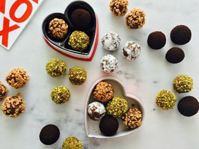 Sweets for the sweet. It's easy to make your own chocolate truffles at home.