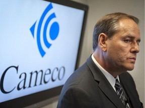Cameco Corp. President and CEO Tim Gitzel. The company reported a $62 million net loss in 2016 on Thursday.