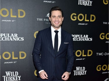 Actor Edgar Ramirez attends the world premiere of "Gold" hosted by TWC - Dimension at AMC Loews Lincoln Square 13 theatre on January 17, 2017 in New York City.