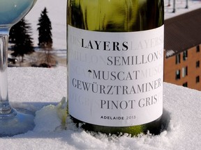 Layers Semillon Muscat Gewurztraminer Pinot Gris (James Romanow photo)