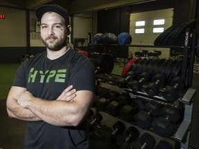 Defensive lineman Donovan Dale, who is done playing for the University of Saskatchewan Huskies football squad, has returned to the wrestling mat during his final year of U Sport eligibility. (GREG PENDER/STAR PHOENIX)