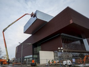 Work continued on the Remai Modern Art Gallery of Saskatchewan on Jan. 20, 2017