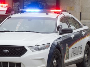 A Saskatoon police vehicle.