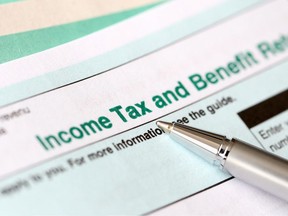 Income tax form