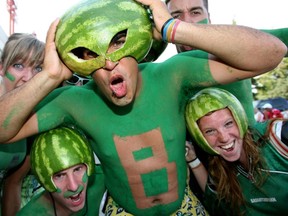 Roughriders fans and maybe a full watermelons will be in full force Saturday at Fan Day in Saskatoon.