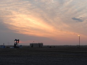 A wellhead flare in Saskatchewan. SaskEnergy hopes its pledge to buy gas will entice companies using new liquefied natural gas collection technology to set up shop in the province.