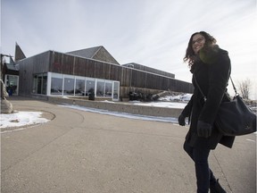 Aviva Kohen, director of media for Tourism Saskatoon,walks in to Wanuskewin Heritage Park in Saskatoon, SK on Friday, February 3, 2017.