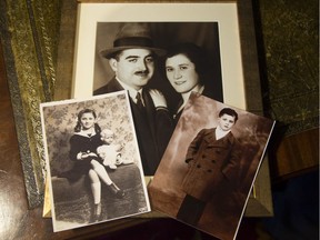 Bill Glied Holocaust survivor- Bill as a little boy and a portrait of his parents also picture of his sister. Copy work  on Thursday June 9, 2016. Craig Robertson/Toronto Sun/Postmedia Network