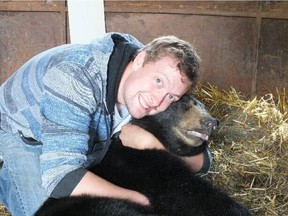 Mark Dallyn is the only person in Saskatchewan who rehabilitates black bears. Provided photos