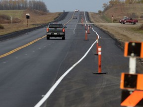Drivers should expect delays as construction continues on new passing lanes on Highway 5 near Humboldt