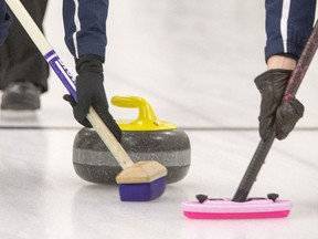High school B League curling playoffs were on in Saskatoon this week.