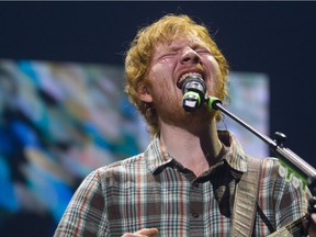 Ed Sheeran played in Saskatoon at SaskTel Centre to a sold out show on June 16, 2015