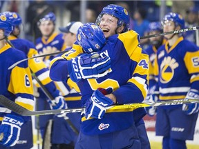 The Saskatoon Blades remain alive with two games left in their WHL regular season.