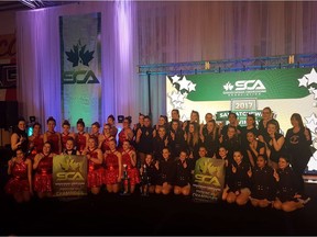 The Bedford Road junior and senior pom squads won their provincial competition on March 25. The senior team was also named top team of the day in any category.