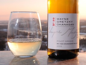 The wine of the week is No. 99 Wayne Gretzky Okanagan.