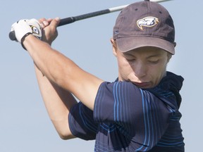 Jerry Christiansen, shown here playing as an amateur in the 2013 Mackenzie Tour-PGA Tour Canada's SIGA Dakota Dunes Open, is looking for tour status this summer.