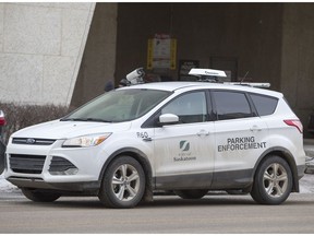 Increasing on-street parking fines from $20 to $30 is one way Saskatoon city hall plans to deal with a shortfall created by the provincial budget. (LIAM RICHARDS/The StarPhoenix)