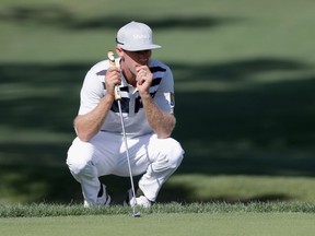 Graham DeLaet of Canada waits to putt on the 13th hole during the final round of the 2017 RBC Heritage at Harbour Town Golf Links on April 16, 2017 in Hilton Head Island, South Carolina.