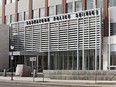 The Saskatoon Police Station on 25th Street East.