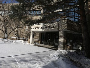 City Hall in Saskatoon on March 12, 2017.