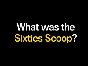 Betty Ann Adam explains the Sixties Scoop - what it was, why it happened and the long-term effects.