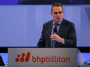 BHP CEO Andrew Mackenzie.