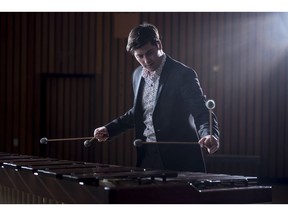 Percussionist Bryan 
Allen stars with the Saskatoon Symphony this weekend.