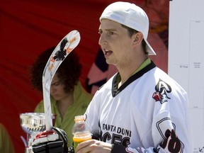 Over the years, former NHLer Colby Armstrong has seen a little street hockey action in Saskatoon.