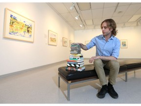 Shaun Mason, one of the organizers of Music in the Gallery. (Michelle Berg / Saskatoon StarPhoenix)