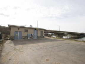 Assessed property values in the Nutana neighbourhood keep going up despite the unpleasant odour connected to a sewage lift station next to the Senator Sid Buckwold Bridge. (GREG PENDER/The StarPhoenix)