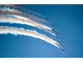 The Canadian Forces Snowbirds cancellation announcements will not affect this year's Dundurn airshow.