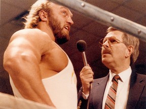 Ed Whalen's voice was a fixture for wrestling fans across the globe and his name became a permanent part of the Calgary Saddledome. Not bad for a University of Saskatchewan dropout.