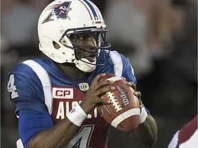 Montreal Alouettes quarterback Darian Durant