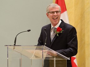 Bill Waiser, seen here at the Governor General's Literary Awards Ceremony in Ottawa last November, is being appointed the Order of Canada on June 30, 2017.